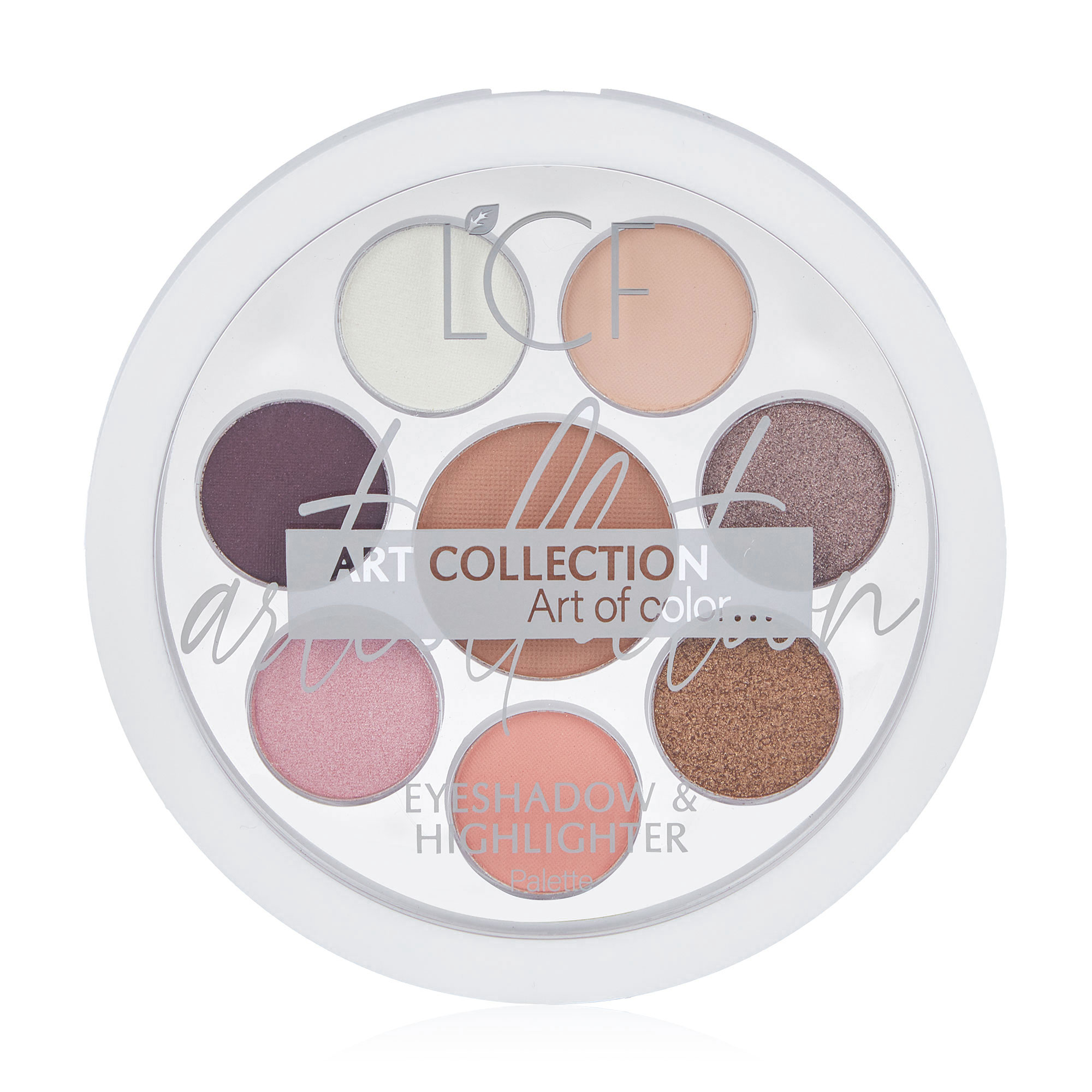 Палетка тіней для повік LCF Art Collection тон 1, 7.1 г